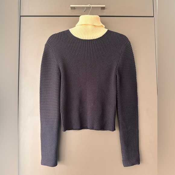 Acne Studios Bryn Clean Wool Roll Neck Sweater - Picture 3 of 4